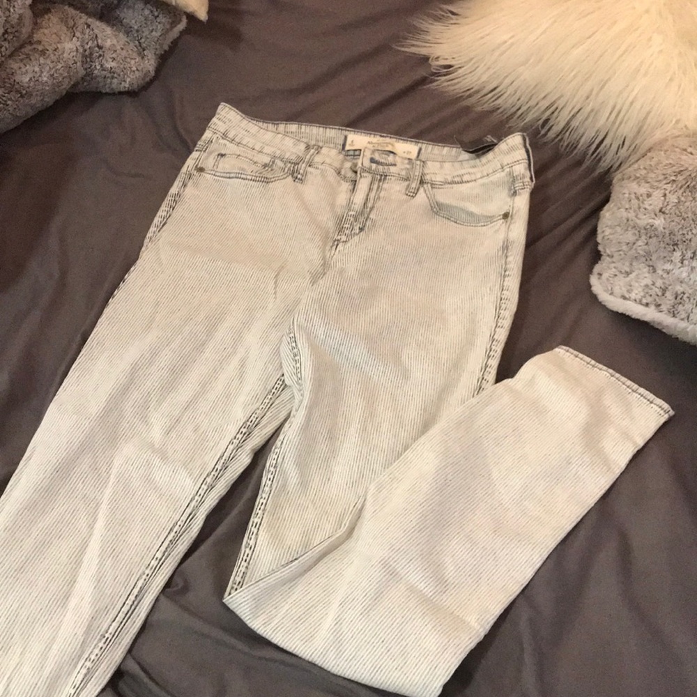 Abercrombie & Fitch high-rise super skinny jeans